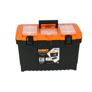 Mano Jumbo Professional Toolbox and Organiser Black and Yellow Mano Jumbo Professional Toolbox and Organiser Black and Yellow